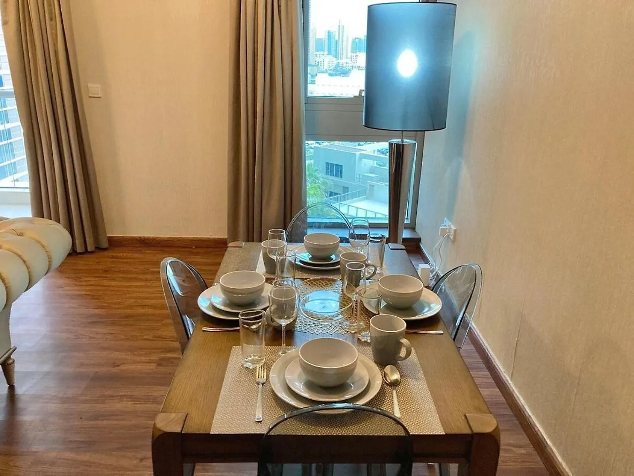 Stylish 1Br With Customized Furniture Apartment Dubai 0*,